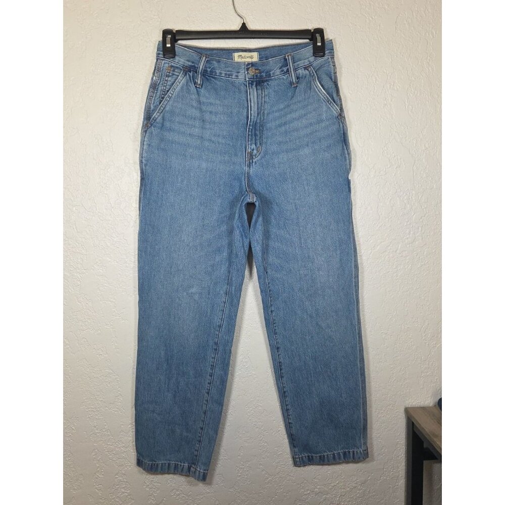 Madewell Perfect Vintage Straight Jean: Carpenter Edition, 28 - Picture 6 of 10